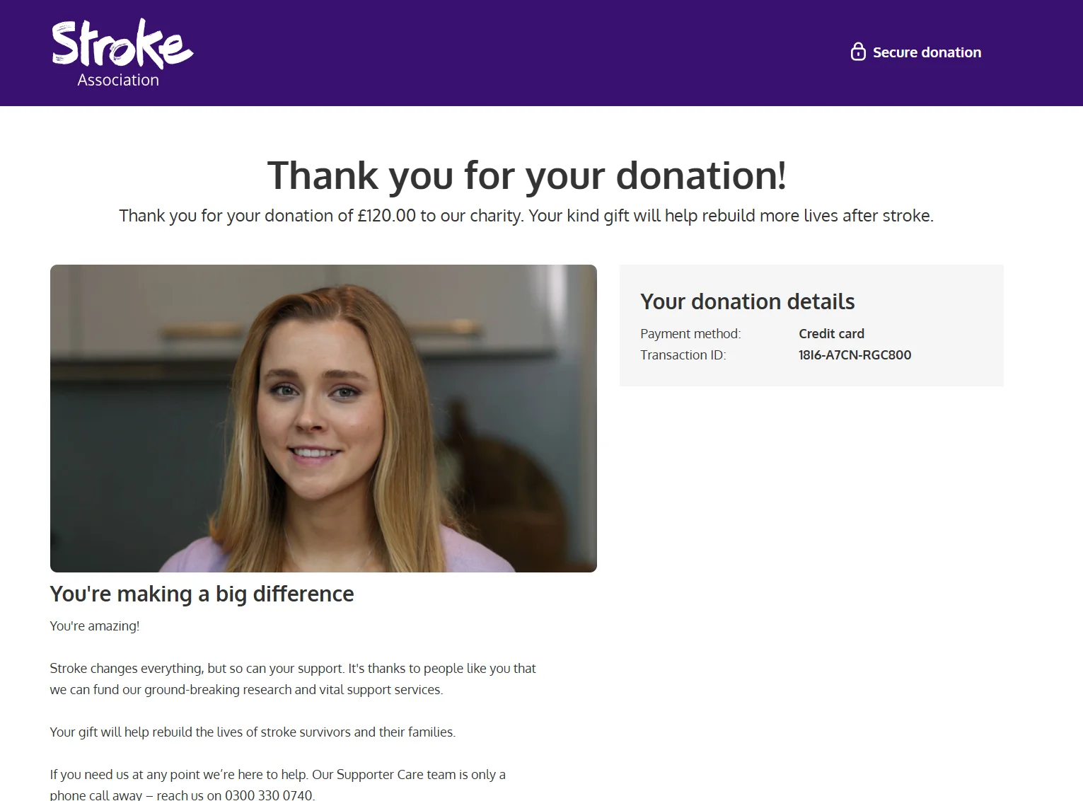 Donation Proof #65